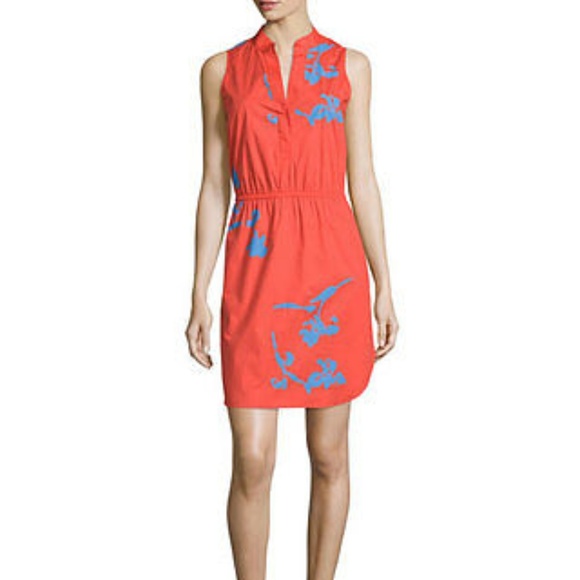 tory burch sleeveless tunic dress